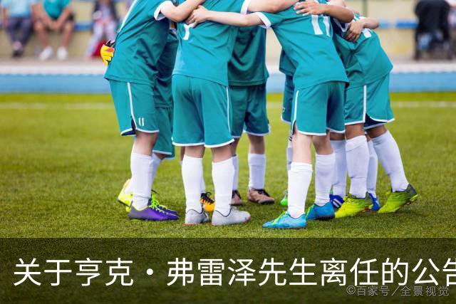 关于亨克·弗雷泽先生离任的公告