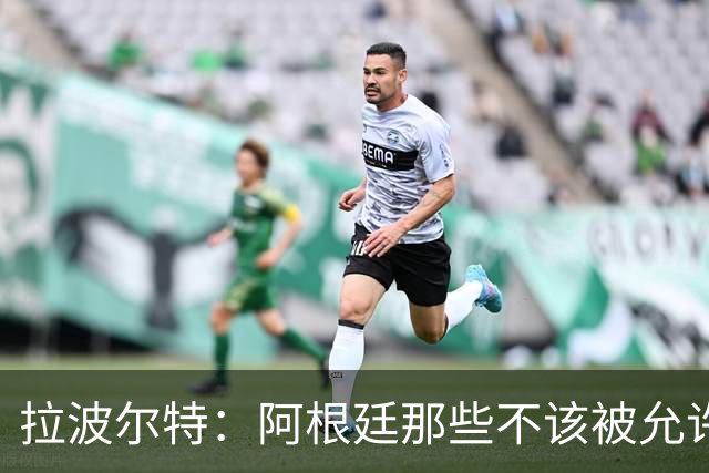 拉波尔特：阿根廷那些不该被允许的小动作，裁判再不管决赛会乱套