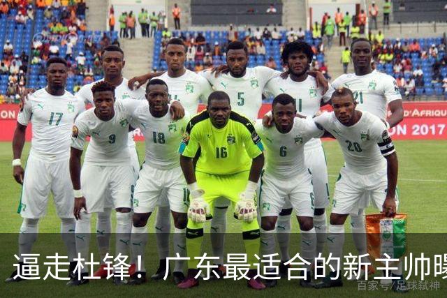 逼走杜锋！广东最适合的新主帅曝光，宏远“三王牌”全部打出来了